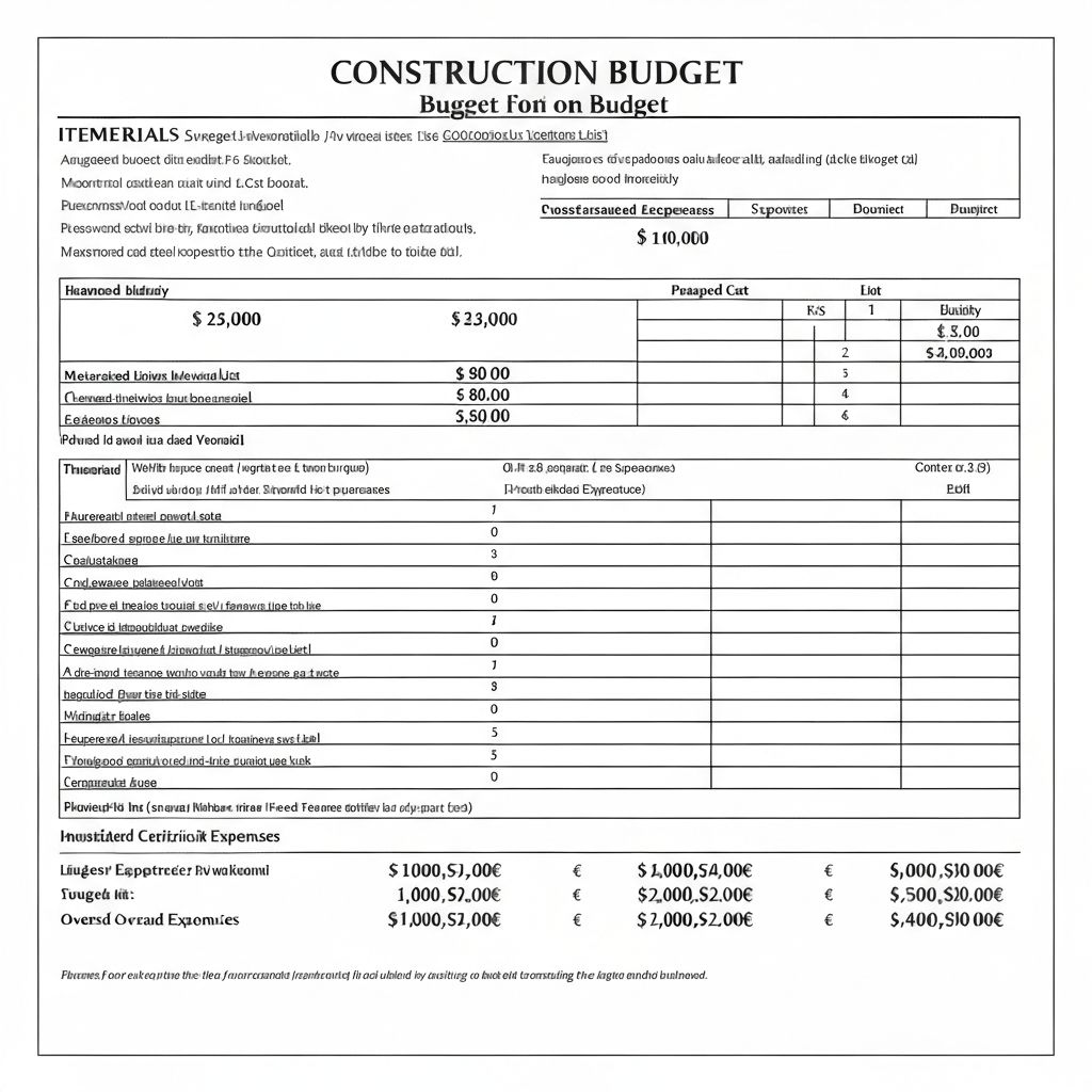 Presupuesto Detallado